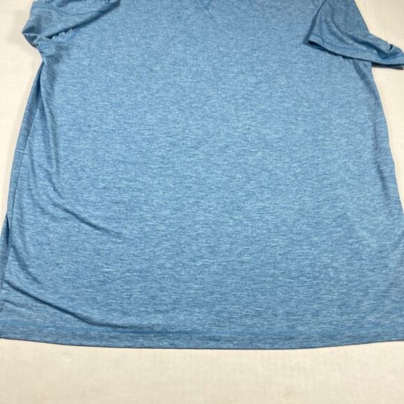 Johnnie O Men’s Featherweight Swim Shirt Blue UPF50 Short Sleeve Sporty Tee M - Picture 3 of 11